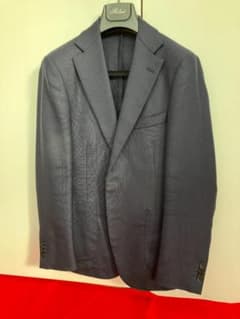 Belvest ベルベスト ネイビーホップサックジャケット 42 - メルカリ