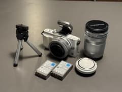 【レンズ3種・予備電源】OLYMPUS PEN Lite E-PL6本体レンズのサムネイル