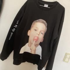 acmé de la vie 子供プリント スウェット
