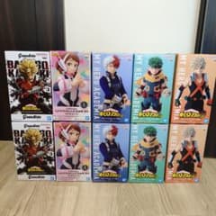 僕のヒーローアカデミアフィギュアまとめ売り 爆豪 お茶子 緑谷出久 轟