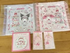 サンリオ当たりくじ　マイメロディ クロミ プレート ストラップ セットのサムネイル