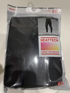 UNIQLOヒートテック タイツ 4XL ブラックのサムネイル