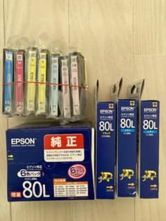 EPSON 純正インクカートリッジ 80L 増量 6色パック他 - メルカリ