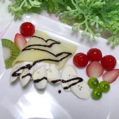 どんたく様専用♡フェイク小物置き♡チョコバナナクレープのサムネイル