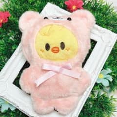 skzoo 10cm ぬい服 ☆くまの着ぐるみ ピンク☆ - メルカリ