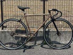 ピスト 自転車 シートポスト固着 パーツ取り ジャンク品 シングルスピード ピスト 自転車 シートポスト固着 パーツ取り ジャンク品 シングル