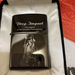 伝説のサンデーサイレンス‼️zippo‼️アメリカダービー制覇刻印‼️年度代表馬刻印‼️ 伝説の名馬‼️ディープインパクト号‼️引退記念zippo‼️全レース刻印