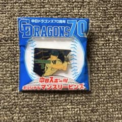 中日ドラゴンズ　中日スポーツ　マンスリーピンズ　優勝メモリアルピンズ 中日ドラゴンズ 70周年記念マンスリーピンズ - メルカリ