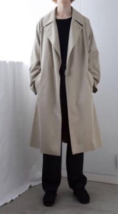コモリ20SS コットンギャバ タイロッケンコートのサムネイル