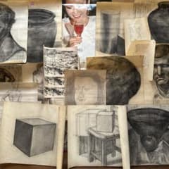 幻の女流画家、萩原弘子のデッサンとスケッチです。 幻の女流画家、萩原弘子のデッサンとスケッチです。 - メルカリ