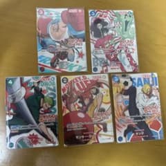 E*N様 ワンピースカードゲーム ROUND ONE 5枚セットのサムネイル