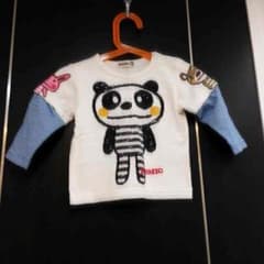 emi様専用！ ZOOMIC 重ね着風パンダロンT  80のサムネイル