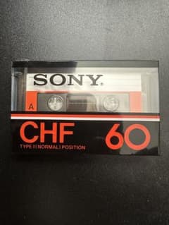 SONY CHF 60 カセットテープ1本のサムネイル