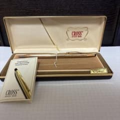 CROSS ボールペン 14金張り ゴールド 専用ケース付き - メルカリ