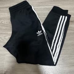 adidas ブラック ジャージ　Sサイズ　usedのサムネイル