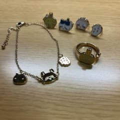 Chiikawa Ear Cuff Ring Bracelet