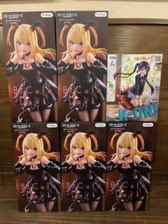 デスノート 弥海砂 けいおん 中野梓 フィギュア 6点セット - メルカリ