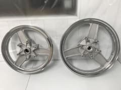 CBR400F 2型 バレル研磨 ホイール フロント リア ホイール