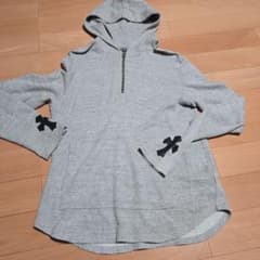 CHROME HEARTS　クロムハーツ　ピリング加工パーカー　ダガー　パッチ CHROME HEARTS クロムハーツ ピリング加工パーカー ダガー パッチ