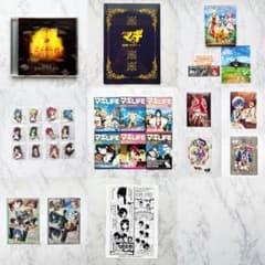 MAGI 마기 사운드트랙 브로셔 DVD 러버스트 클리어 파일 책자