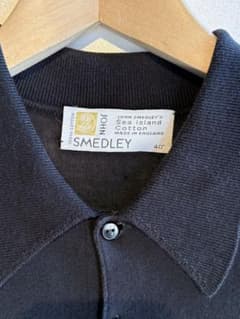 JOHN SMEDLEY ブラックポロシャツ John Smedley Noah ポロシャツ | ブラック | FARFETCH JP
