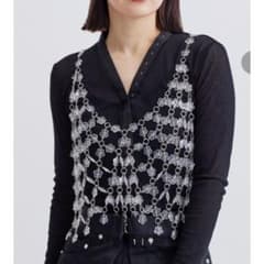 chika kisada midwest別注 ビスチェ クリア CHIKA KISADA(チカ キサダ)のビーズビスチェ通販 | 集英社