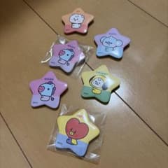 BT21 Star Pin Badge Collection
