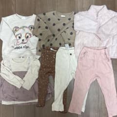 ベビー服 トップス パンツ アウター7点セット まとめ売り 85-90cm