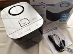 山善 YAMAZEN KSF-K283 スチームキューブ加湿器 ブラック - メルカリ