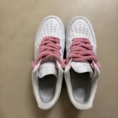 Nike Air Force 1 ホワイト/ピンクのサムネイル