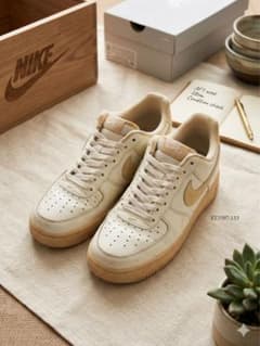 NIKE エアフォース1 '07 セイル/セサミ 28cm 限定カラーのサムネイル