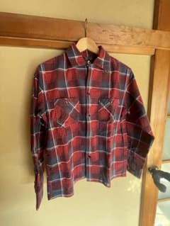 Dry Bones レッドチェックネルシャツ Sのサムネイル