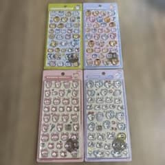 新品未開封　ちいかわ第２弾　ボンボンドロップシール　４種　4枚セットのサムネイル