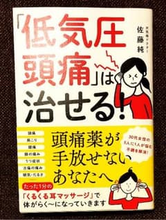 【てるてらぼうず様専用】「低気圧頭痛」は治せる!のサムネイル