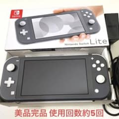 スイッチ ライトNintendo Switch LITE グレー 本体 美品のサムネイル