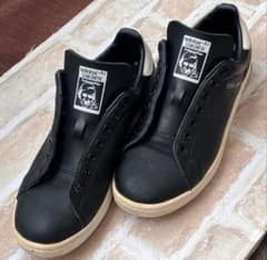 adidas スニーカー スタンスミス　STANSMITH 26.0 ブラックのサムネイル