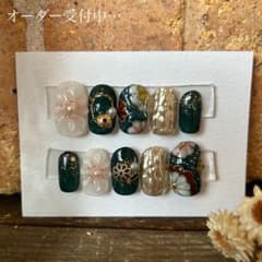 ✿︎ 振袖ネイル ✿︎ ネイルチップのサムネイル