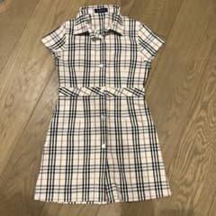 BURBERRY ワンピース ノバチェック サイズ6 - メルカリ
