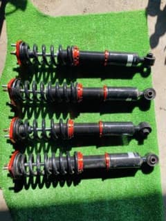マークX Mark X GRX180サスペンションキット 4本セット 黒/赤 マークX Mark X GRX180サスペンションキット 4本セット 黒/赤 - メルカリ