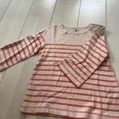 PETIT BATEAU ストライプ長袖カットソー 8ansのサムネイル