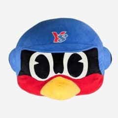 希少】東京ヤクルトスワローズ つば九郎 顔型 クッション - メルカリ