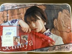 【特価】乃木フェスオリジナルブランケット　清宮レイ　直筆サイン入り フォト付きのサムネイル