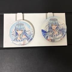 雪花ラミィ ウエディング缶バッジ 2個セットのサムネイル