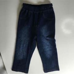JUNK STORE ニットデニムパンツ レギンス 120のサムネイル