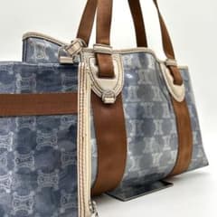 美品】セリーヌ パリマカダム トートバッグ ビニール クリア