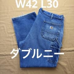 carhartt ダブルニー デニム W42 L30 メキシコ製 カーハート - メルカリ