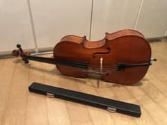 スズキ・メソード　子供用チェロ 4分の1 美品　弓　ケース付き スズキ・メソード 子供用チェロ 4分の1 美品 弓 ケース付き - メルカリ