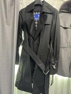 BURBERRY BLUE LABEL 黒トレンチコート 36のサムネイル