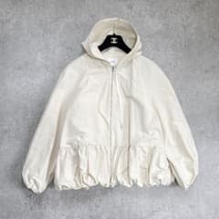 OHGA オーガ PARKA BLOUSON フードパーカー オフホワイト - メルカリ