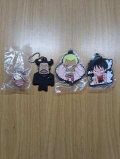ワンピース ラバーキーホルダー めじるしアクセサリーセットのサムネイル